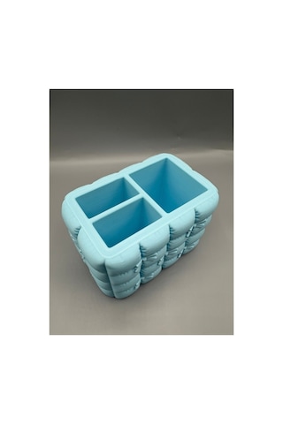 3d Baskı Fiyonk Detaylı Makyaj Organizeri Çok Renkli