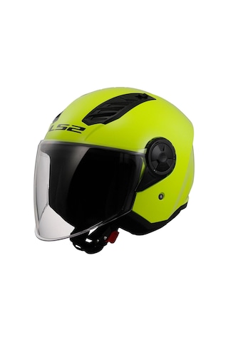 Ls2 Aırflow 2 Açık Motosiklet Kaskı Neon Sarı