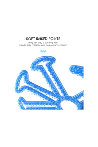 Geeroyoo Kask Silikon İç Döşemi - Kırmızı Renk, Yumuşak Ve Dayanıklı Malzeme, 123g Ağırlık Kırmızı