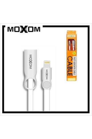 Moxom Cc-19 Apple Uyumlu iOS iPhone Kablo 2400Mah 1.0M