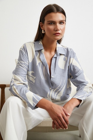 Nevermore V Yaka Modal Gömlek Antrasit Antrasit