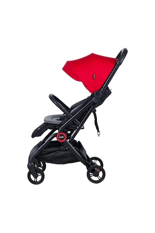 Prego 2228 Easy Fold Kabin Bebek Arabası Kırmızı-10640