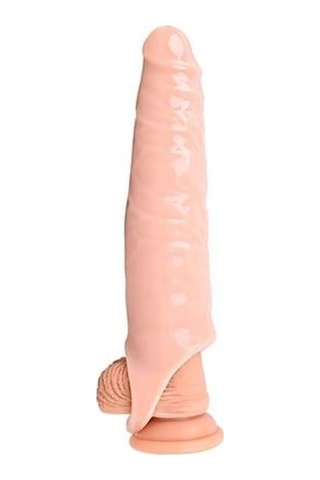 Red Fox 7 Cm Dolgulu Realistik Ten Rengi Penis Kılıfı