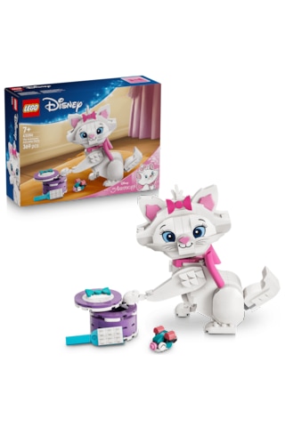 LEGO® ǀ Disney Aristokediler Sevimli Marie 43286 – 7 Yaş ve Üzeri Çocuklar için Aksesuarlar İçeren Oyuncak Yapım Seti (369 Parça)