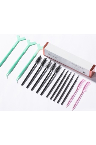 Kangvka Kaş Perm Seti 9 Parça - Profesyonel Kaş Kıvrımı Ve Şekillendirme - Ev Ve Salonu İçin Kolay Kullanım