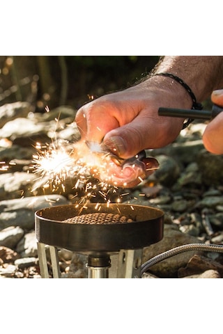 Morakniv Bushcraft Lmf Ateş Başlatıcılı Kamp Bıçak Koyu Kahverengi
