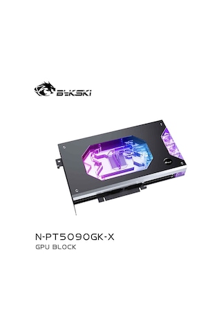 Bykski Rtx 4060 Ti Asus Tuf Full Cover Gpu Water Block Argb Custom Water Cooling Block