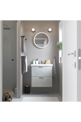 Ikea Tvällen Lavabo, Beyaz, 64x43x5 Cm