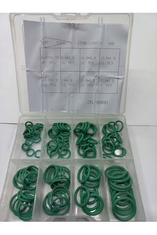 Klima O Rıng Seti Nbr 120 Parça 8 Tip