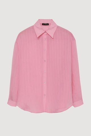 Quzu 25ygml00188 Gömlek Pembe Pembe