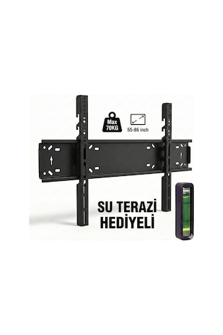 Next Ye-5586 45-86'' Sabit Lcd Led Tv Askı Aparatı - Su Terazili