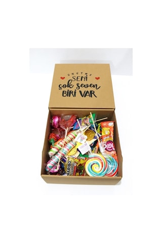 90 Lar Nostaljik Şekerleme Ve Çikolata Hediye Pakedi 6