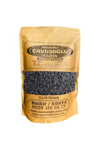 Bozkırlı Çavuşoğlu Doğal Siyah Susam 250 G
