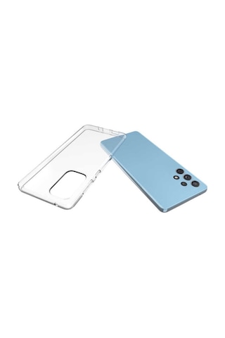 Samsung Galaxy Uyumlu A73 5g Kılıf Darbe Emici Şeffaf Süper Silikon Kapak Col198290-şeffaf