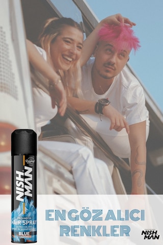 Nish Man Renkli Saç Spreyi 150 ML
