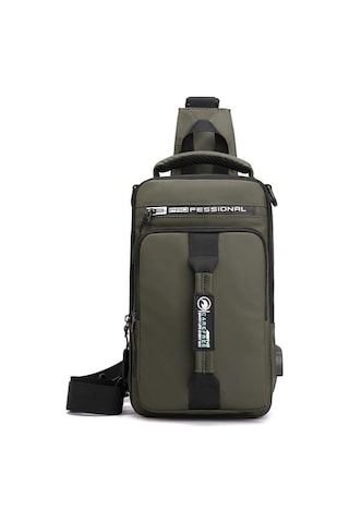 Haoshuai 1100-1 Omuz Çantası Sırt Çantası-Asker Yeşili Yeşil