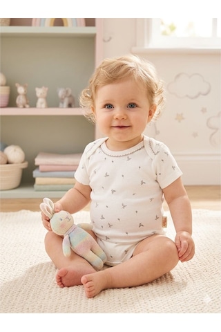 Tiffany Baby & Kids Tiffany Baby Olive Branch Theme Yarım Kol Body 46008 Ekru