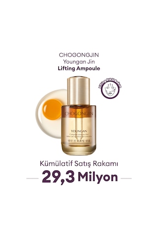 Missha Chogongjın Youngan Jin Lifting Kırışıklık Karşıtı, Sıkı Görünüm Sunan Nemlendirici Ampul