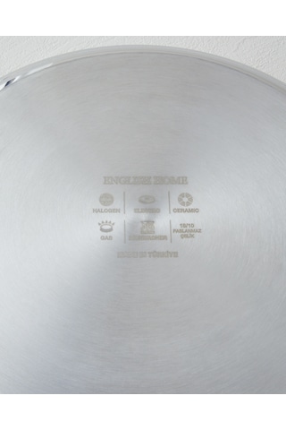 English Home Glow Çelik Tava 26x5 Cm Silver Silver