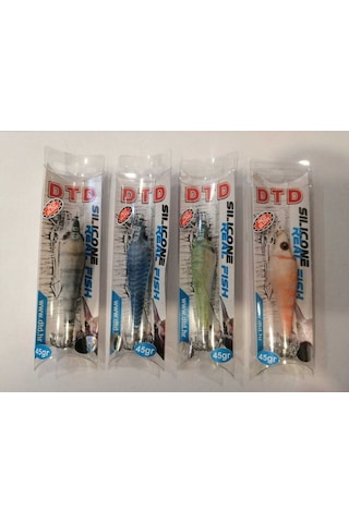 Silicone Real Fish 45gr. Kalamar Zokası