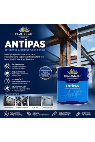 Pamukkale Sentetik Antipas 0.75 Kg Beyaz 0.75 L