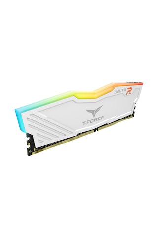 Team T-force Delta Rgb White 16gb 2x8gb 3200mhz Cl16 Ddr4 Gaming Abab35tmg0014