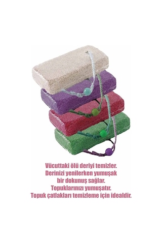 Keseli Ceylan Ponza Topuk Taşı 4'lü