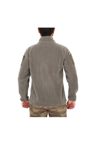 Askeri Taktik Polar Mont - Hırka Açık Haki Antrasit Asker Poları Yeşil