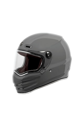 Torc T-9 Kapalı Motosiklet Kaskı Beton Grisi Gri