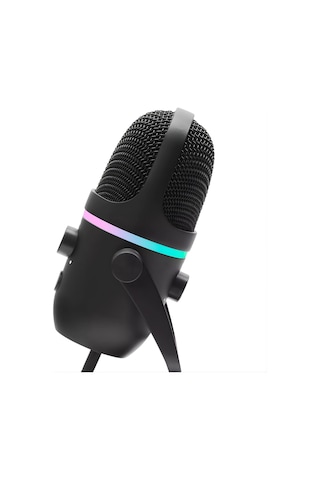 Voıcepro R24 Rgb Usb Stüdyo Mikrofonu 192khz / 24bit Çift Yönlü Cardioid & Omnidirectional