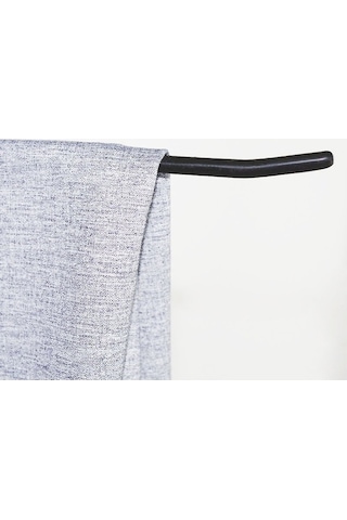 Dancemonkey Cbtx 10 Adet 35 Cm Kaymaz Pantolon Askısı, Z Şekilli Depolama Rafı - Gri Gri