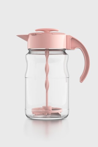 Renga Spiro 1700 Ml Pudra Kapaklı Cam Karıştırma Sürahisi 111030