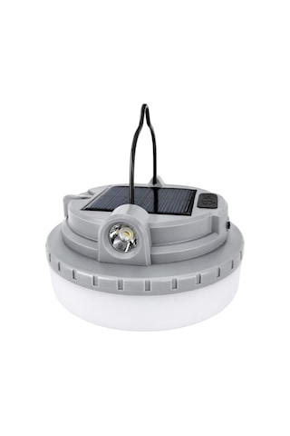 Powermaster Hop-8806 Çok Fonksiyonlu Solar Kamp Feneri Lambası Ve Rgb Şerit Led Seti Çok Renkli