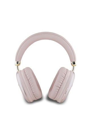 Guess Lisanslı Pu Metal Üçgen Logolu Bluetooth 5.3 Kulak Üstü Kulaklık