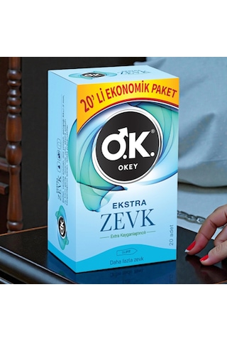 Okey Ekstra Zevk Prezervatif 20'li