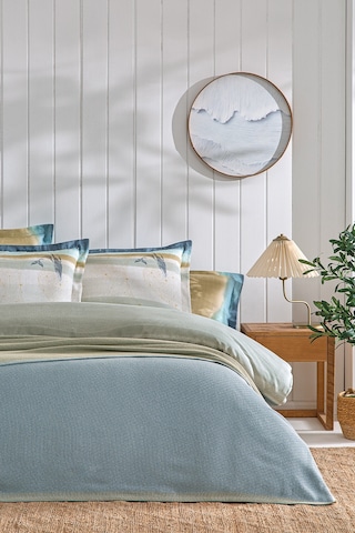 Ella Çift Kişilik Pike - Mavi