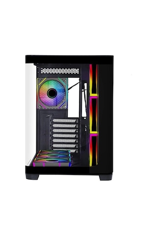 Gamebooster 850w 80+ Bronze Gb-g2852b-850w 7-fanlı Gamıng Mıd-tower Pc Kasası