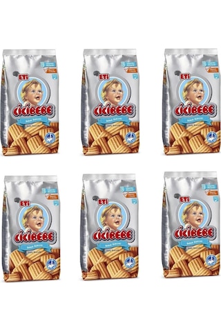 Eti Cicibebe Bebek Bisküvisi 172 G x 6 Adet