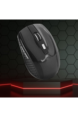 Yuntech01 2.4ghz Kablosuz Optik Fare, 1600dpı Ayarlanabilir, Sessiz Tıklama, Ergonomik Tutuş, 8m Menzil, Ofis/oyun, 8 Renk Seçeneği Pil Yok