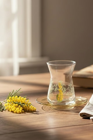 Rakle Mimosa 12 Parça Çay Seti 132 Cc Renkli