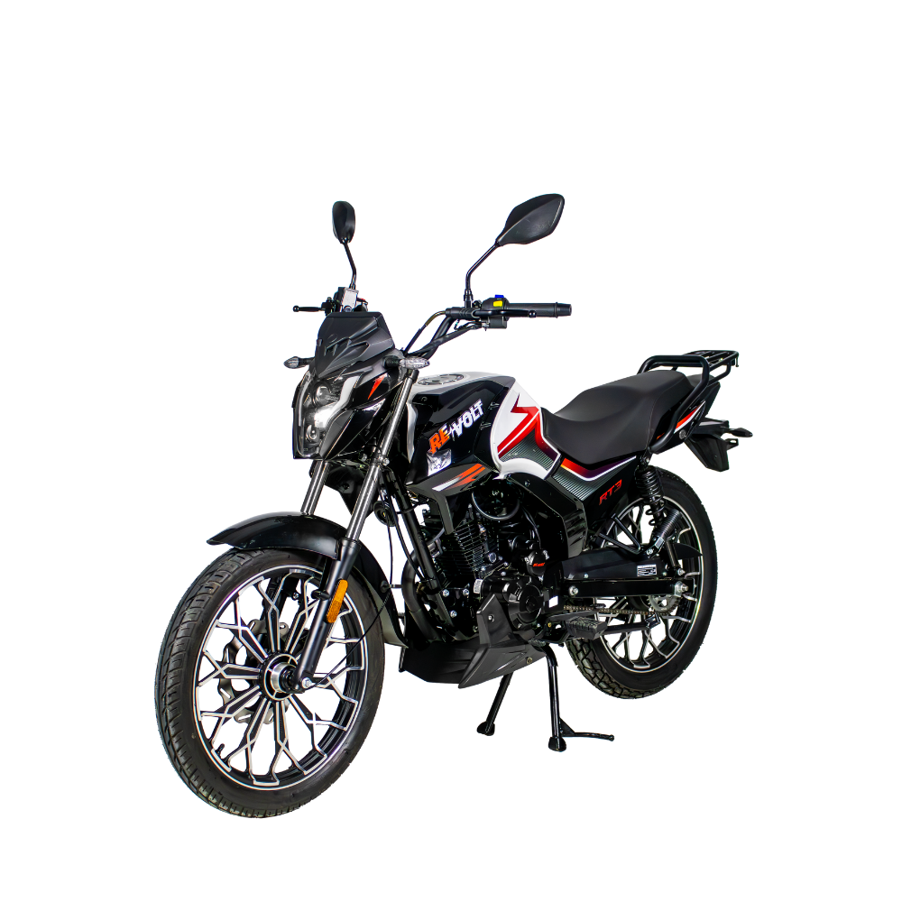 Revolt RT3 125 CC Benzinli Motosiklet Siyah
