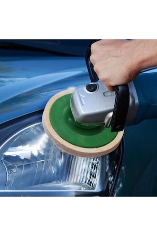 Symbee 10'lu Paket 100mm Yün Parlatma Diskleri - Açılı Taşlama Makinesi İçin Yüksek Hızda Temizleme Ve Cilalama