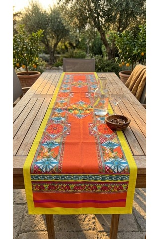Solara Limone Runner Çok Renkli