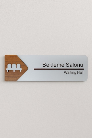 Bekleme Salonu Ofis Oda Kapı İsimliği Yönlendirme Tabelası Levhası Kişiselleştirilebilir Bekleme Salonu Ofis Oda Kapı İsimliği Yönlendirme Tabelası Levhası Kişiselleştirilebilir