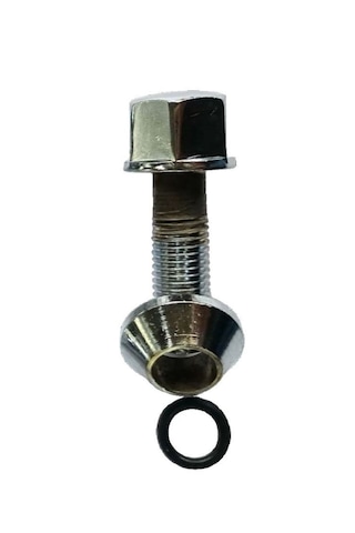 Bijon Krom Kaplı M12 X 1.5 Aa 19 Mm Diş 28 Boy 54mm 5 Adet