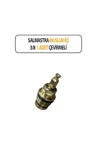 Salmastra 3/8 Musluk İçi Çevirmeli Model Musluk Damlatma Önleyici Yedek Parça 1 Adet