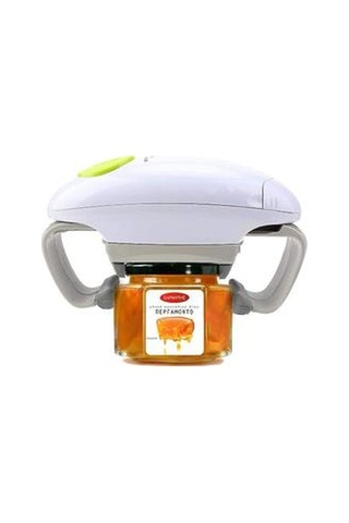 Elektrikli Kavanoz Açacağı Bir Dokunuşlu Handsfree Otomatik Şişe Açacağı Her Boyutta Antik Bronz