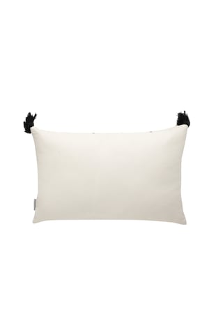 Mudo Home Abel Püsküllü Kırlent Ekru 35x55