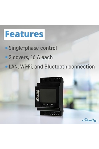 Çift Kapak Deklanşör Pm Lan Wi-fi Ve Bluetooth Bağlantısı Profesyonel Dın Ray Akıllı Çift Kapaklı Deklanşör