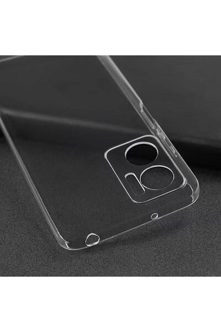 Xiaomi Redmi 10 5g İle Uyumlu Kılıf Şeffaf Kamera Korumalı Esnek Silikon Telefon Kılıfı Kapak
